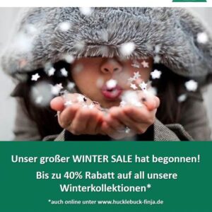 Winter Sale bei Hucklebuck & Finja Nordkinder