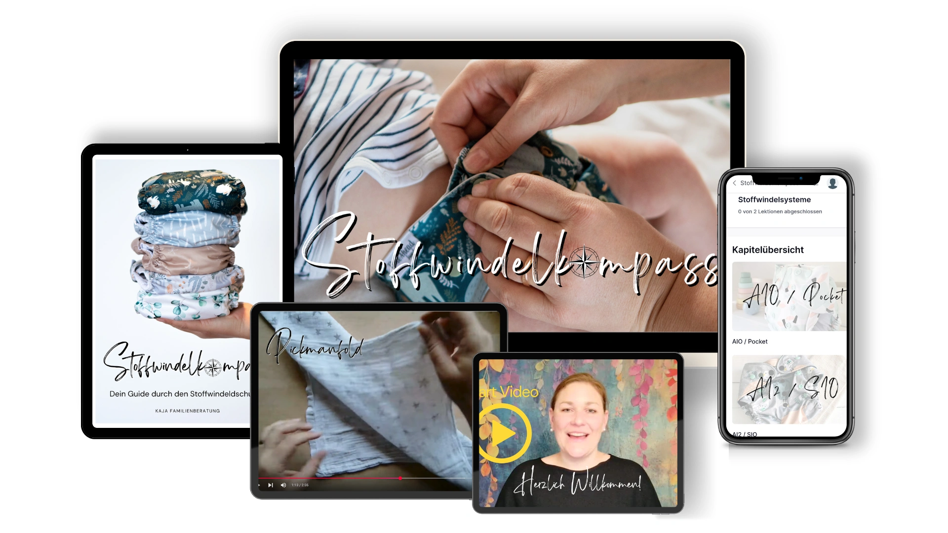 Stoffwindelkompass – Bild 2